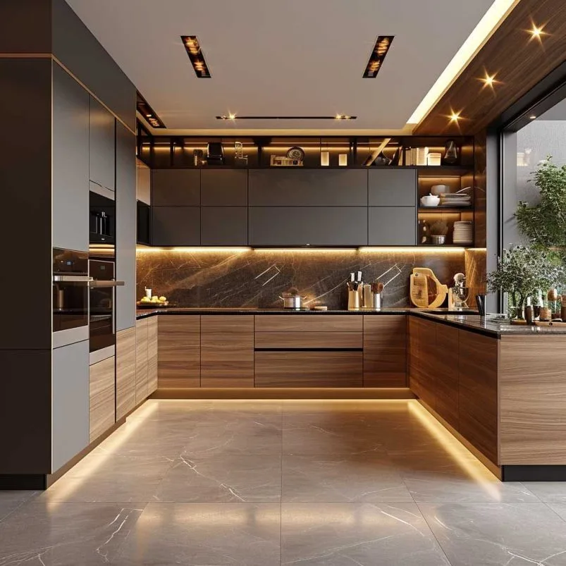 Open Kitchen Designs in dubai