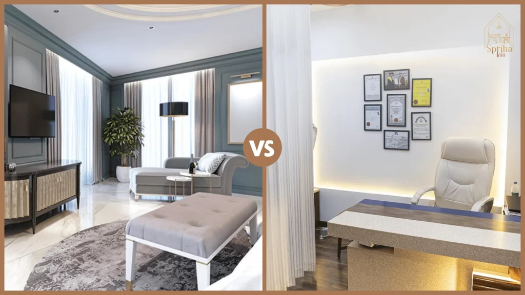 What Are The Difference Between Commercial and Residential Interior Design